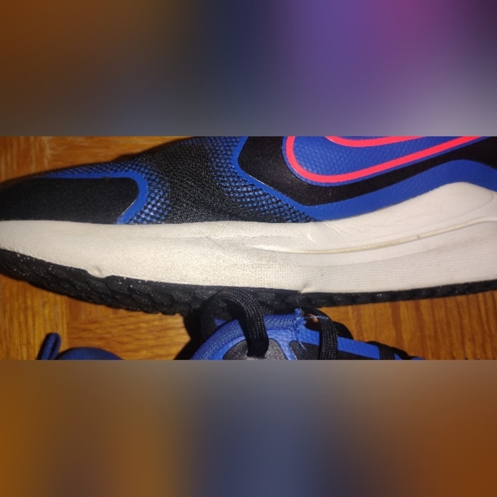 Nike Cosmic Runner PSV Eggplant Swoosh  Running Shoes HM4400-002 7Y - Picture 8 of 16